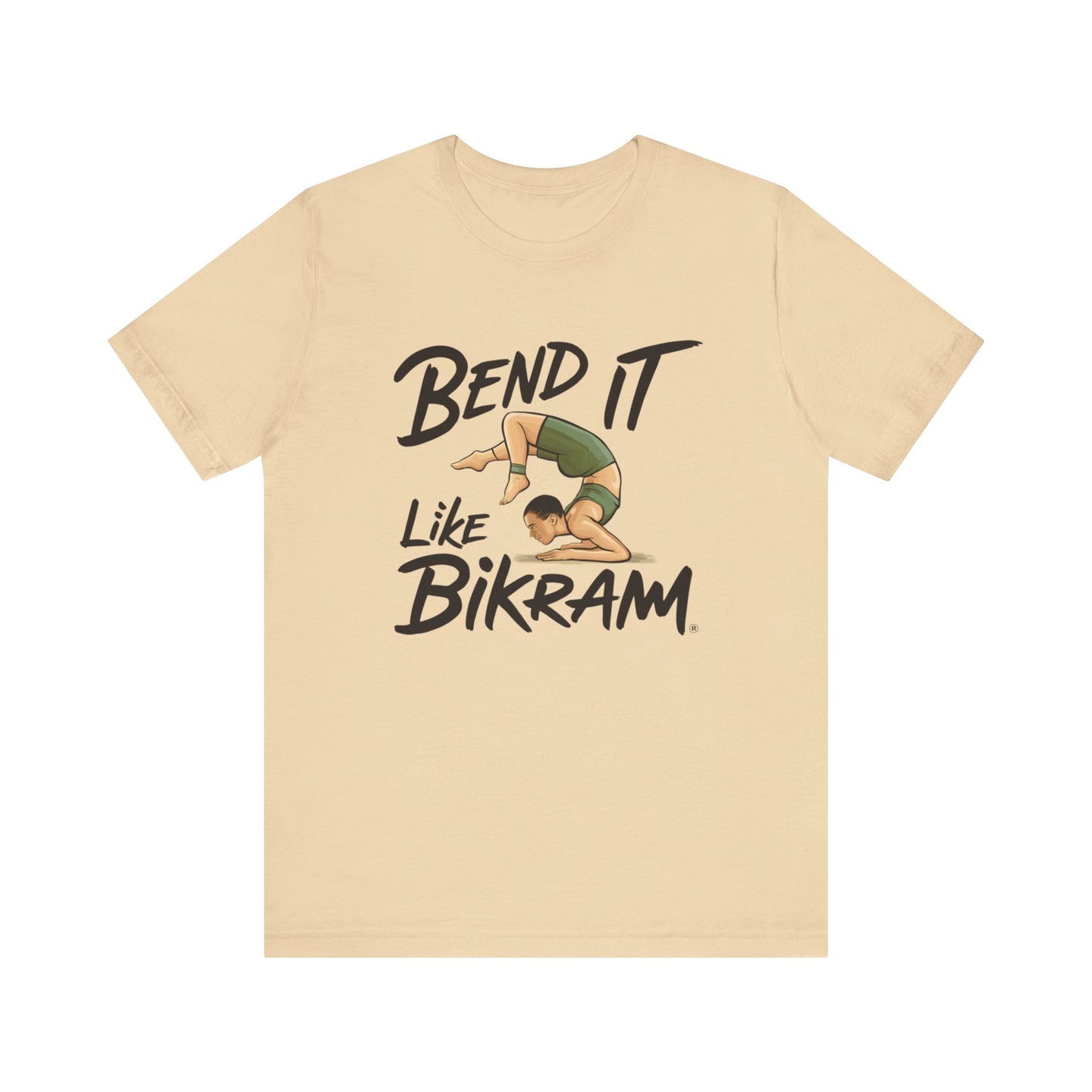 Yoga Tee Bend It Like Bikram